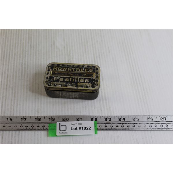 Rowntree's Pastilles Tin