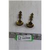 Image 1 : (2x Bid Price) Brass Nabob Spoons