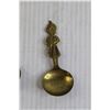 Image 3 : (2x Bid Price) Brass Nabob Spoons