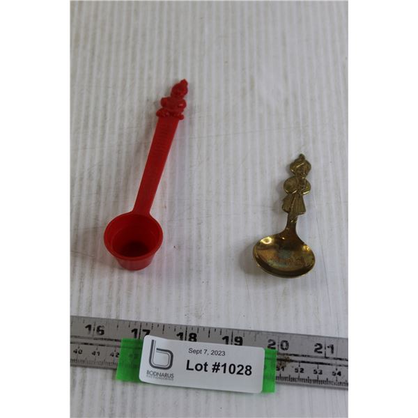 (2x Bid Price) Nabob Coffee Spoon, Brass Nabob Spoon