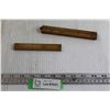 Image 1 : (2) Folding/Sliding Rulers