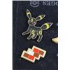 Image 2 : (4) Pokémon Gym Badges, Pokémon Umbreon Pin