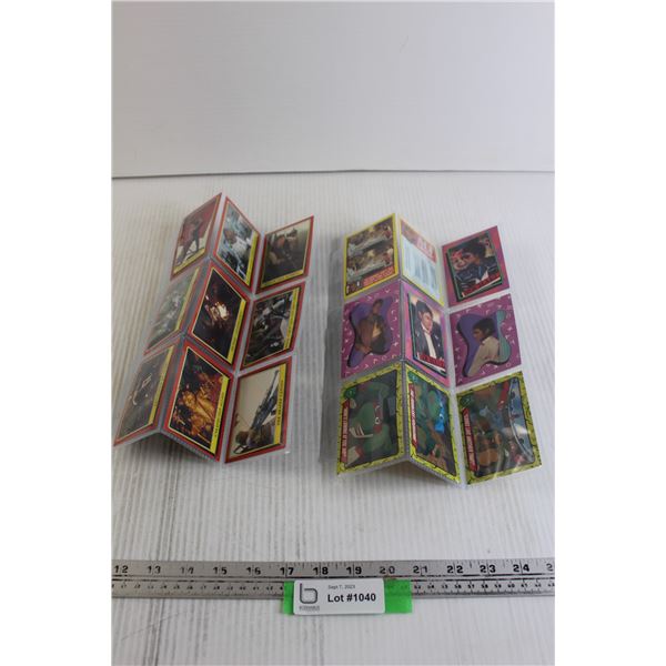 (18) Assorted 1980s Star Wars Alf & TMNT Cards