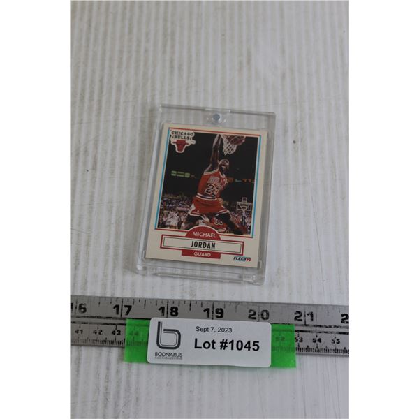 1990 Michael Jordan Fleer Card
