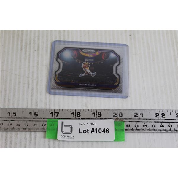 Lebron Kobe Prizm Tribute Card