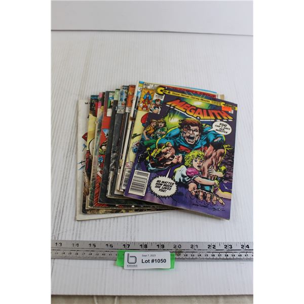 (10) Comics - Megalith, Space Family Robinson, Jonny Quest