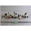 Image 1 : (5) Breakdancing Snowmen Decorations