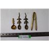 Image 1 : (3) Small Spoons and Seafood Cracker
