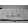 Image 1 : Crystal Bowl and (2) Crystal Glasses