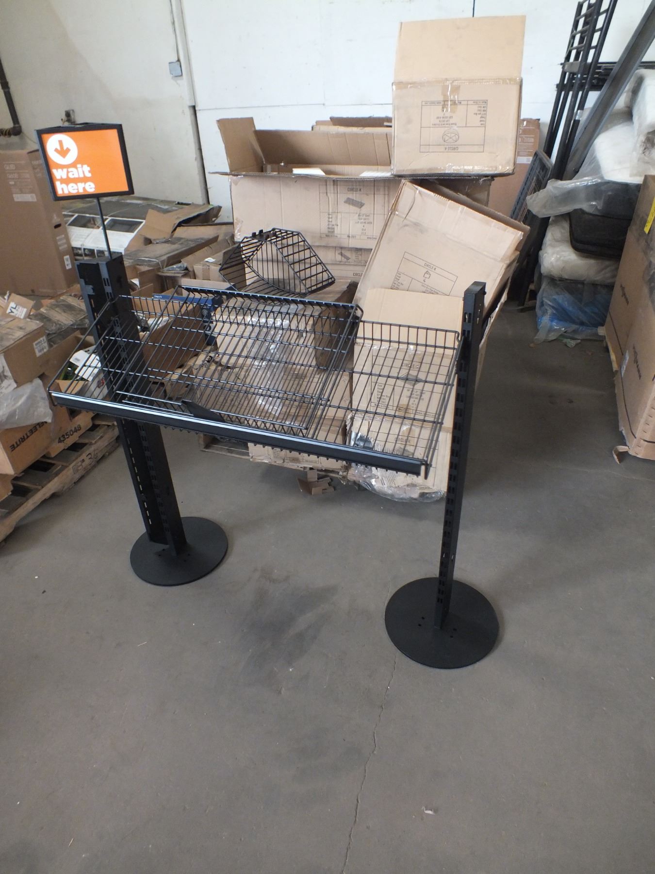 Pallet Of Circle K Display Racks