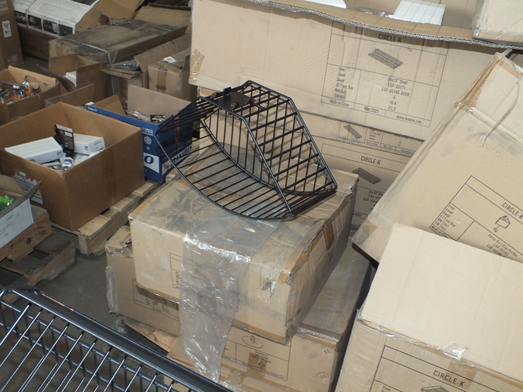 Pallet Of Circle K Display Racks