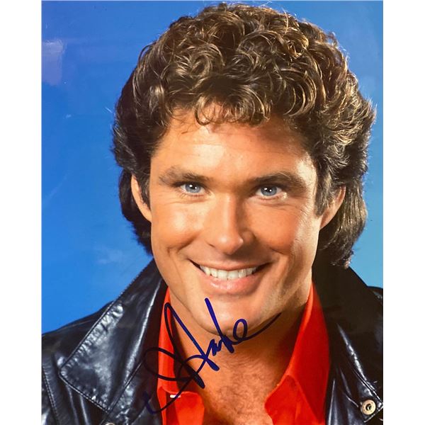 David Hasselhoff Signed Photo