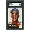 Image 1 : 1953 Topps #81 Joe Black SP (SGC 6)