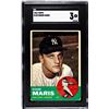 Image 1 : 1963 Topps #120 Roger Maris (SGC 3)