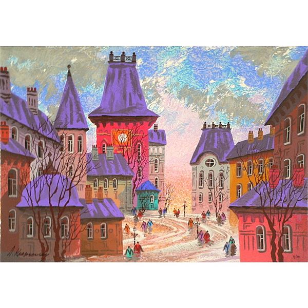 Old Rotenburg by Anatole Krasnyansky