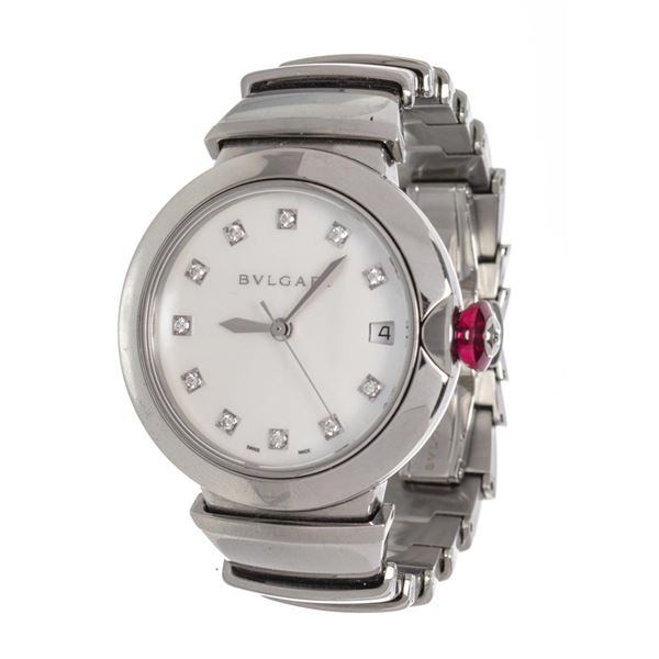 Bvlgari Grey LVCE Watch