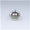 Image 1 : Opulent Fine Black Tahitian South Sea Pearl Ring