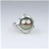 Image 3 : Opulent Fine Black Tahitian South Sea Pearl Ring