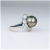 Image 5 : Opulent Fine Black Tahitian South Sea Pearl Ring