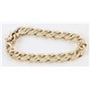 Image 2 : Heavy Gold Link Bracelet