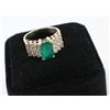 Image 2 : Beautiful Ladies Emerald & Diamond Ring