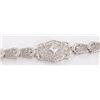 Image 4 : Art Deco White Gold Bracelet