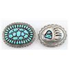Image 1 : Lot of 2 Navajo Belt Buckles