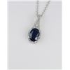 Image 3 : Gorgeous ‘LEVIAN’ Blue Sapphire and Diamond