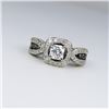 Image 3 : Dazzling Black and White Diamond Ring