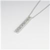 Image 4 : Brilliant Contemporary ‘EFFY’ Diamond Pendant