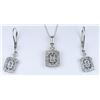 Image 1 : Lovely Art Deco Inspired Diamond Pendant