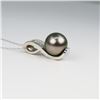Image 4 : Elegant Fine Black South Sea Pearl Pendant