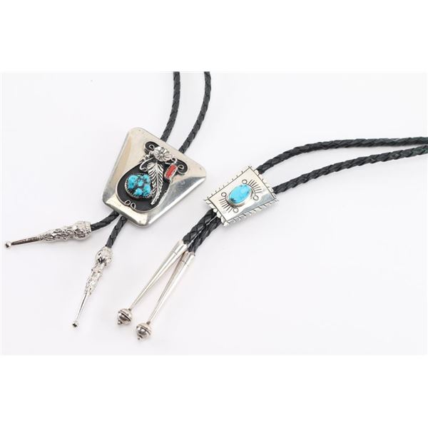 (2)Navajo Bolo Ties
