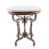 Image 2 : East Lake Marble Top Side Table