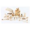 Image 1 : PRE-BAN Antique Ivory Miniatures