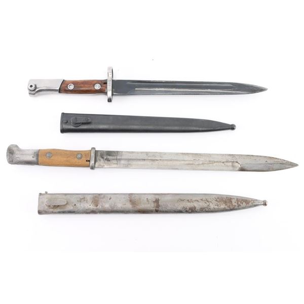 Lot of Two Mauser bayonets