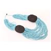 Image 2 : Ethnic Blue Beaded Necklace