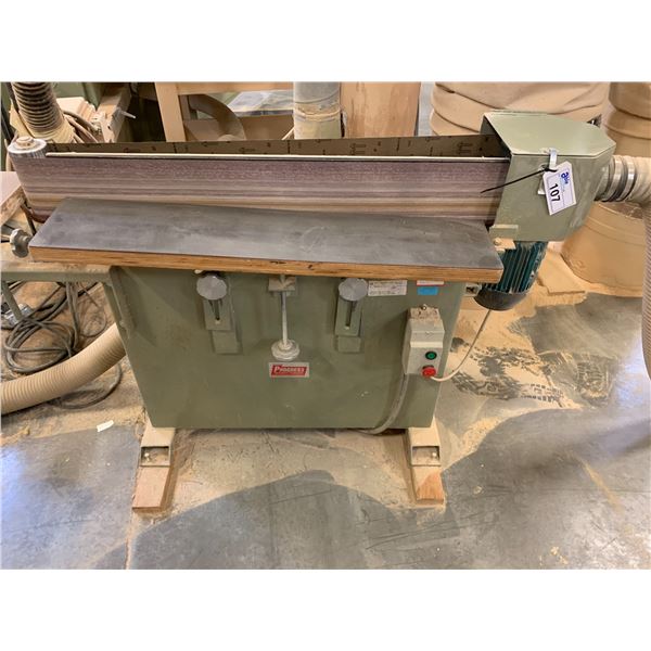 PROGRESS MACHINE CO. MODEL PMC-150 EDGE SANDER MACHINE - Able Auctions