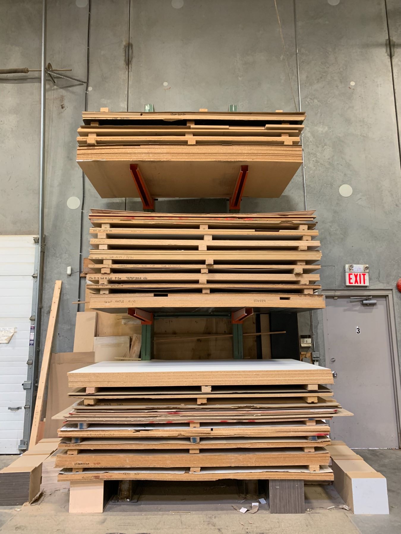 HEAVY DUTY CANTILEVER INDUSTRIAL MATERIAL STORAGE RACK SYSTEM-APPROX ...