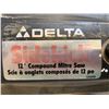 Image 6 : DELTA SIDEKICK 12" COMPOUND MITER SAW WITH WOODEN CABINET
