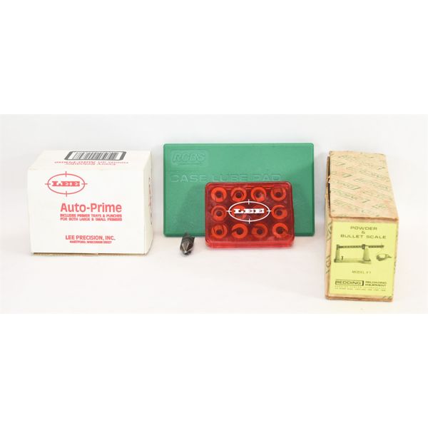Box Lot Lee Reloading Items 