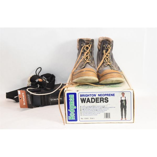 Box Lot Wading Equipment