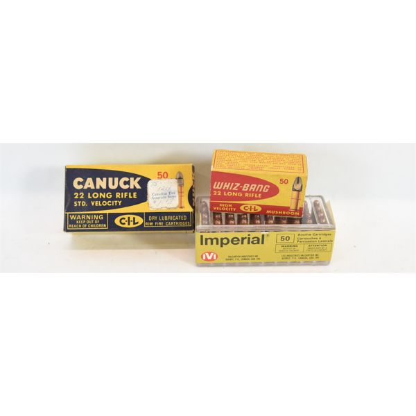150 Rounds 22 Long Rifle Ammunition