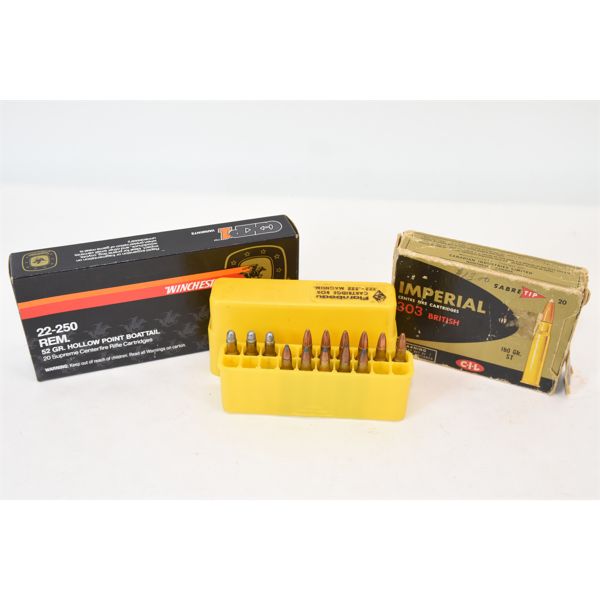 Box Lot Rifle Ammunition