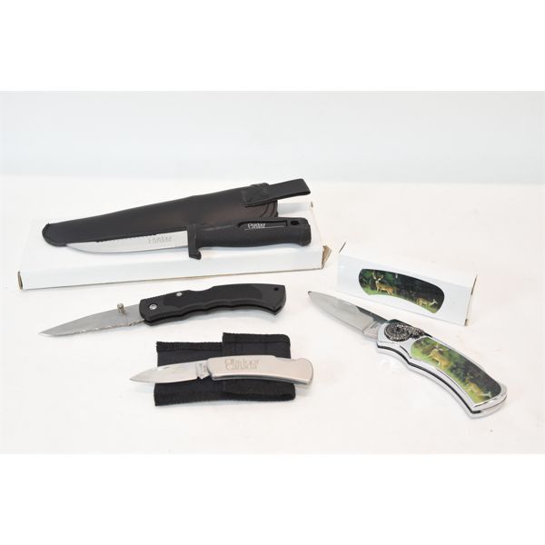 Box Lot 4 Knives