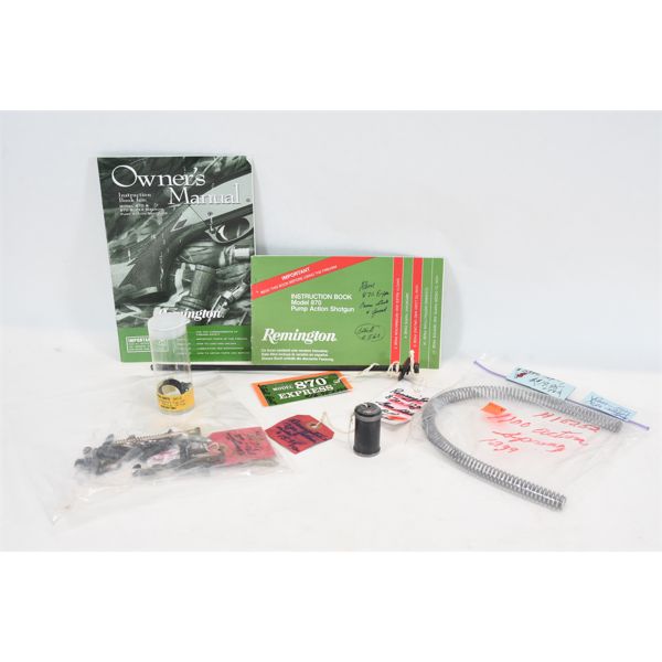 Box Lot Remington Shotgun Parts