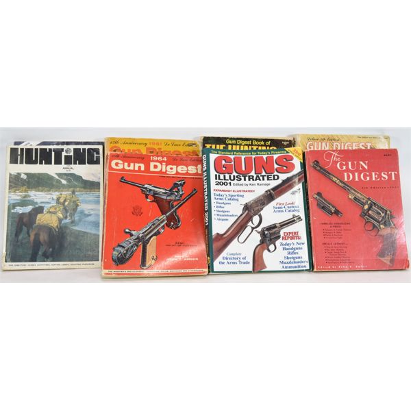  Box Lot Various Gun Books