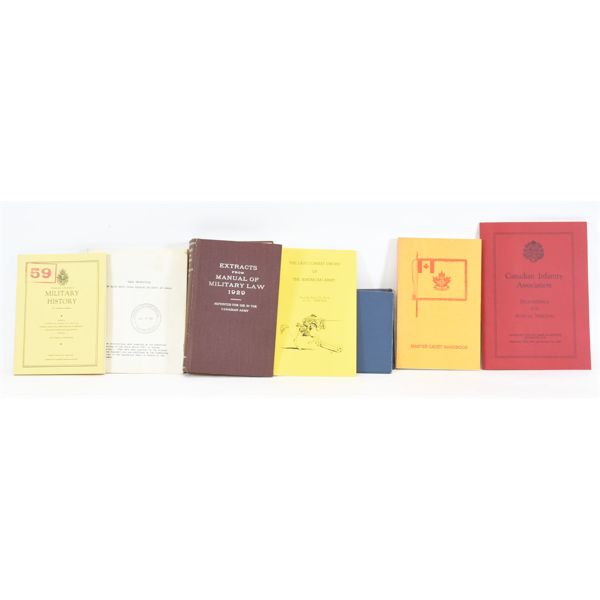Box Lot Military Manuals