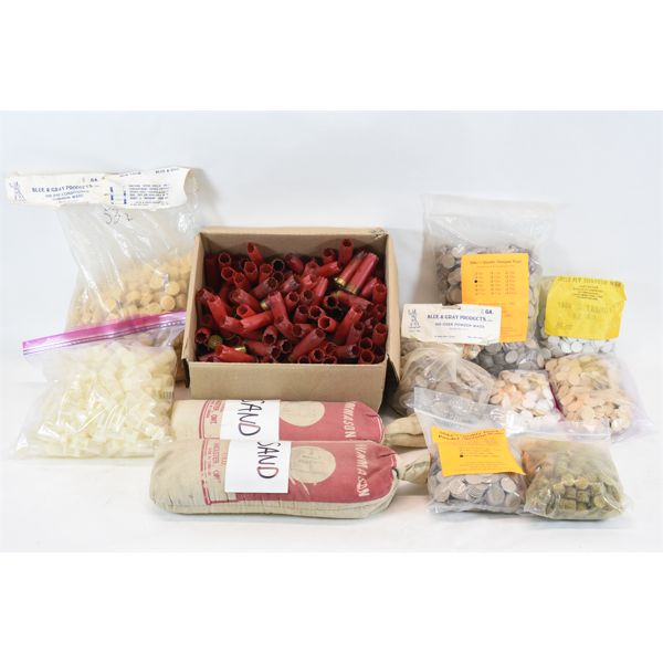 Box Lot Shotgun Reloading Supplies
