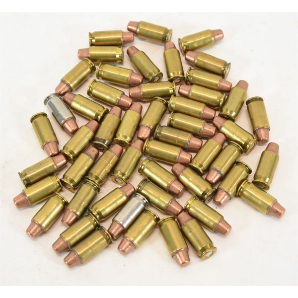 50 Rounds 45 A.C.P. Copper Washed Reloaded Ammunition